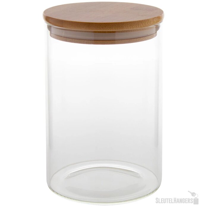 Momomi Xl Glazen Voorraadpot Wit