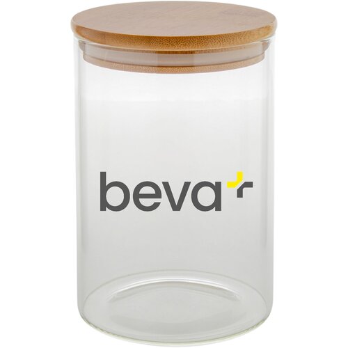 Momomi Xl Glazen Voorraadpot Wit