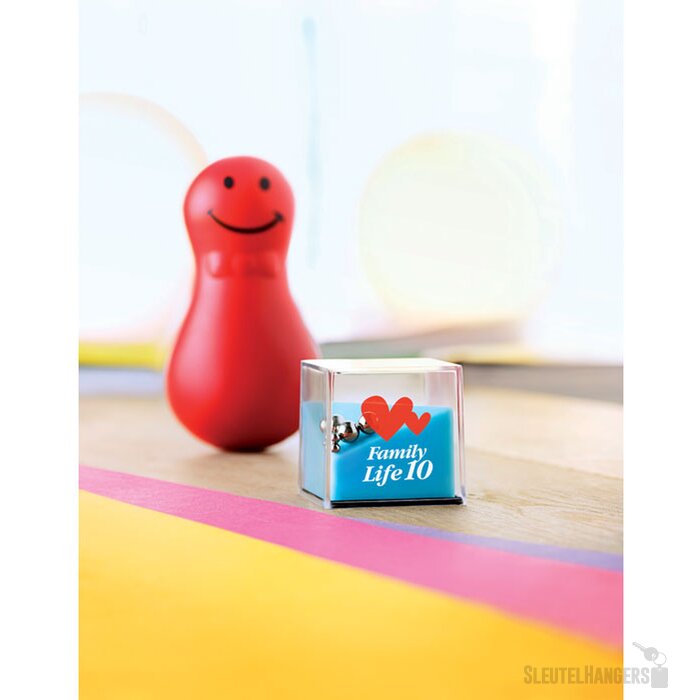 Kubus geduldspelletje Veelkleurig