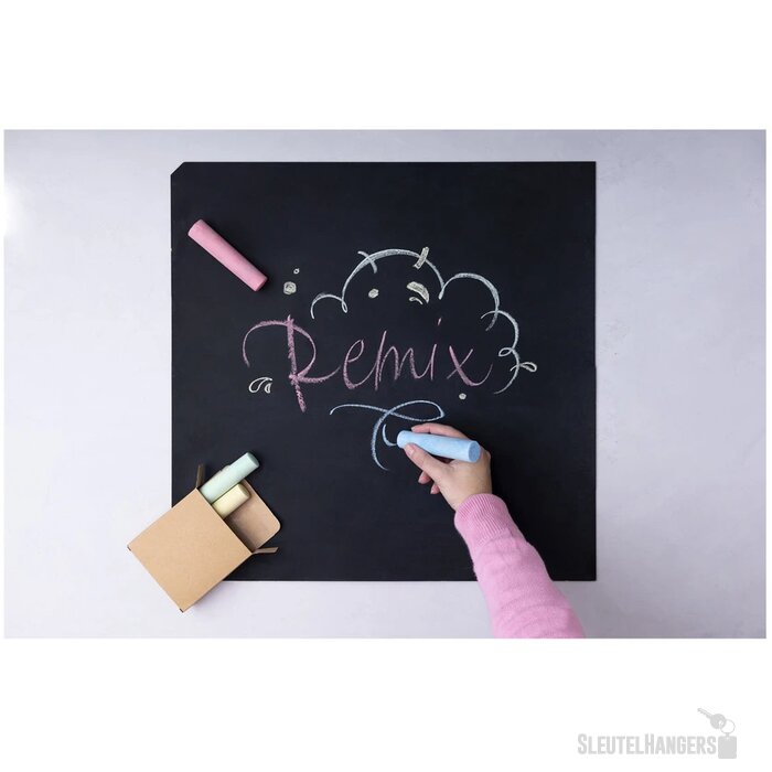 Gekleurde Stoepkrijt In Doosje Veelkleurig