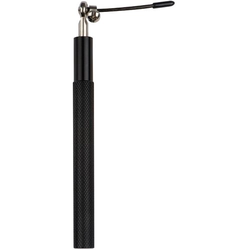 Springtouw met metalen grepen zwart