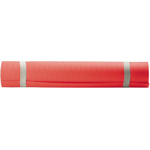 Fitness yogamat met draagtas rood