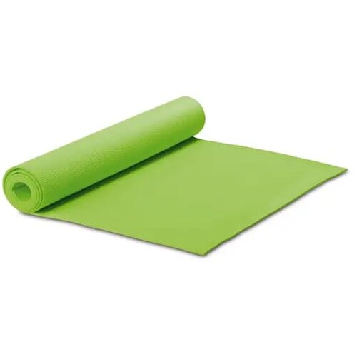 Fitness yogamat met draagtas licht groen