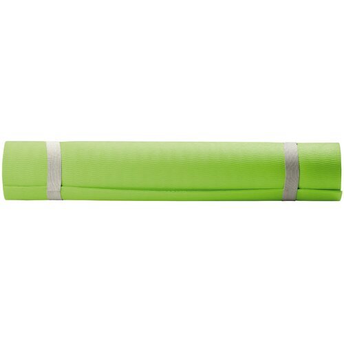 Fitness yogamat met draagtas licht groen