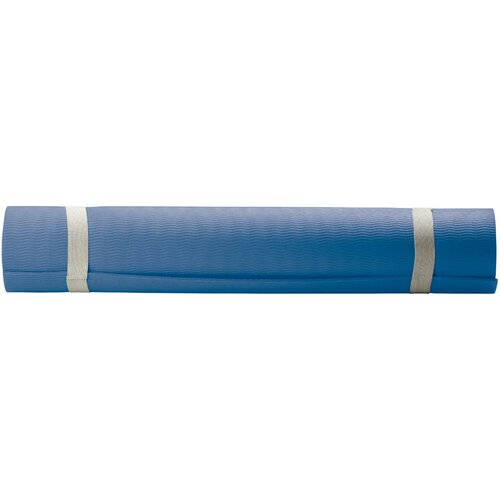 Fitness yogamat met draagtas donker blauw