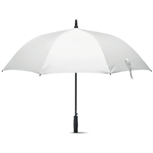 27" windbestendige paraplu Grusa wit