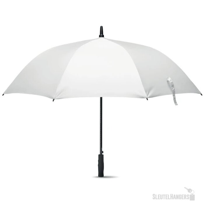 27" windbestendige paraplu Grusa wit
