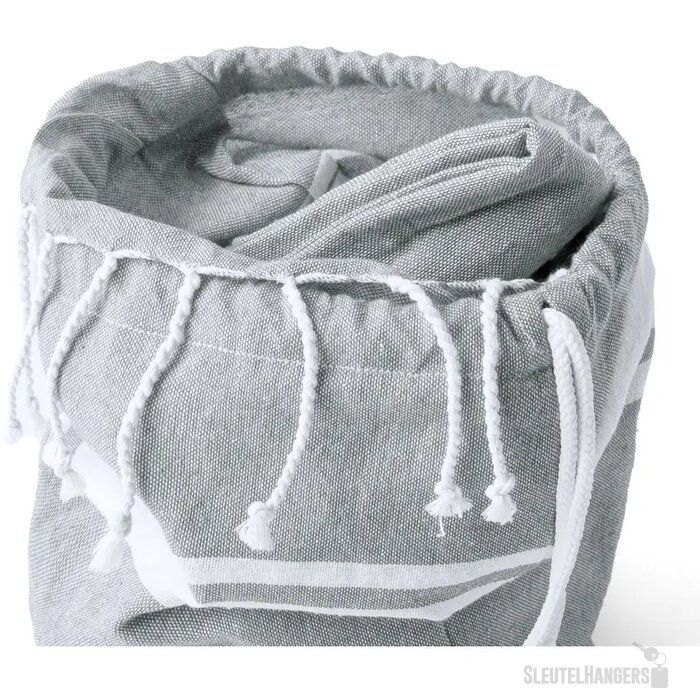 Carey Strandlaken En Tasje Met Trekkoord Grijs