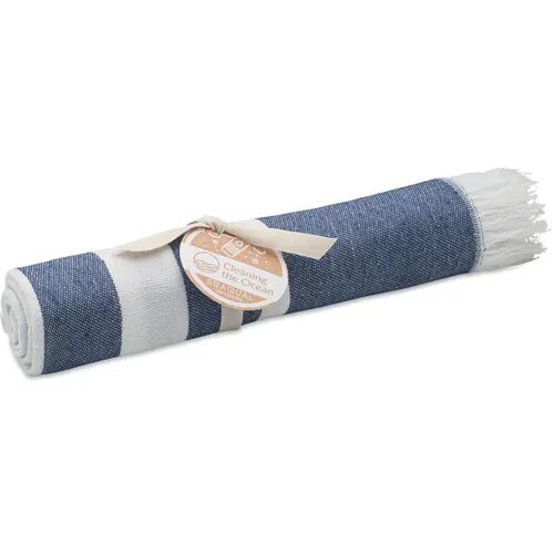 Seaqual® hamamdoek Wave Blauw