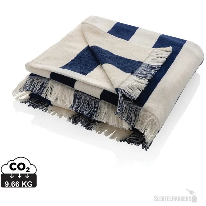 Ukiyo Aware™ Yukari XL strandlaken 100x180cm donkerblauw