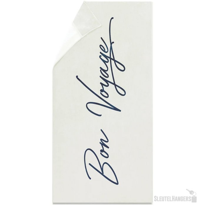 Vinga Lounge stoel handdoek wit, donkerblauw