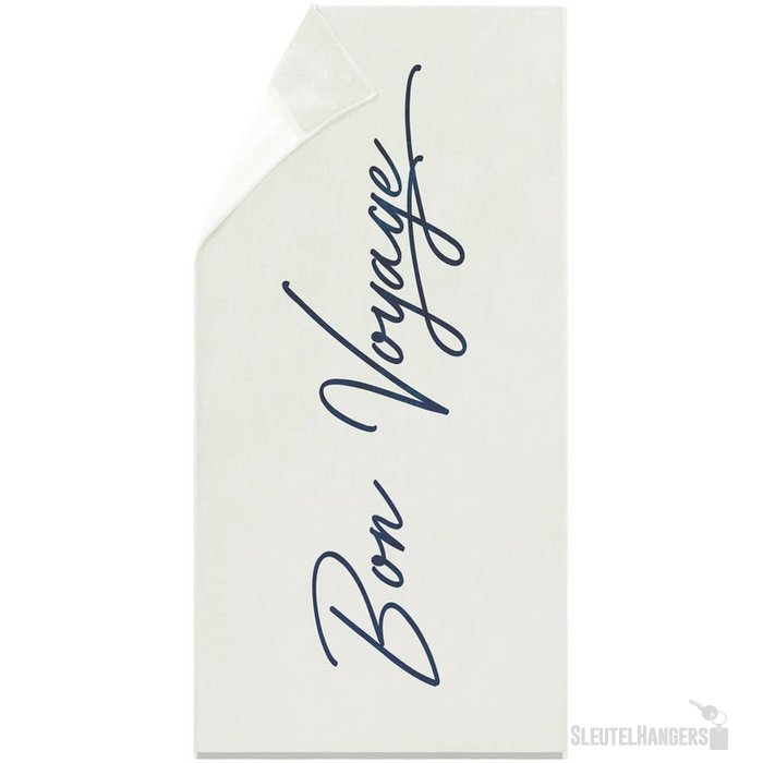 Vinga Lounge stoel handdoek wit, donkerblauw