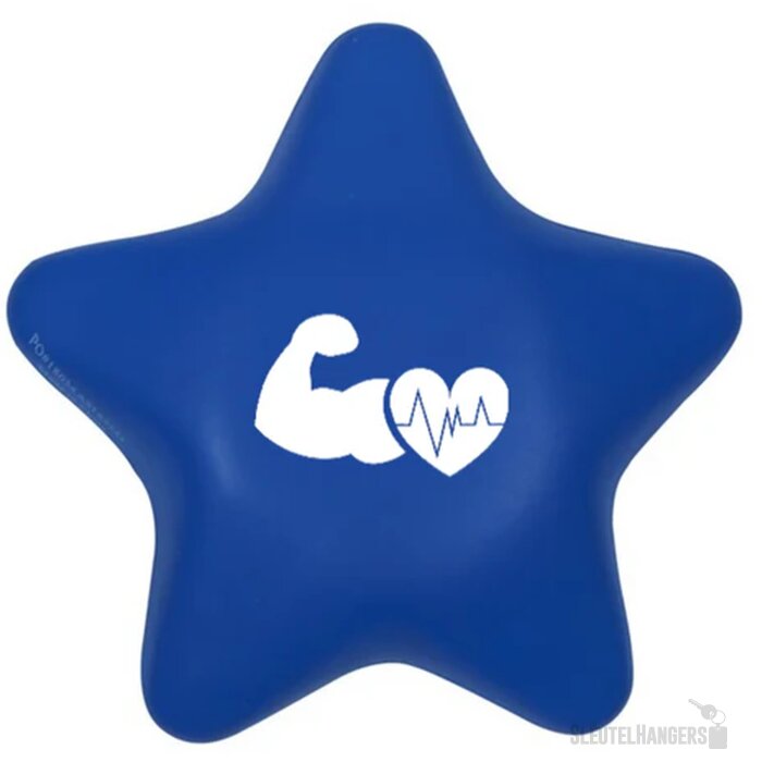 Anti-Stress Ster Blauw