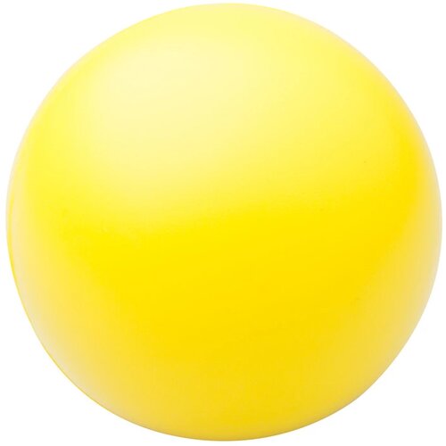 Ronde Stressbal Geel