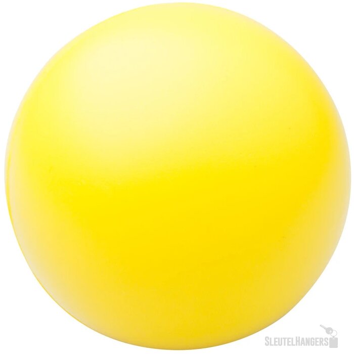 Ronde Stressbal Geel