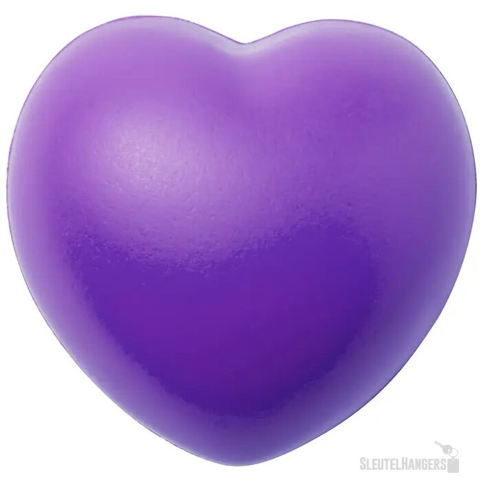 Stressbal Hartje Paars