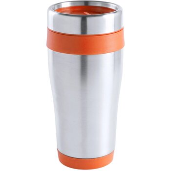 Goedkope thermosbeker (450 ml) Oranje Goedkope thermosbeker (450 ml) Oranje