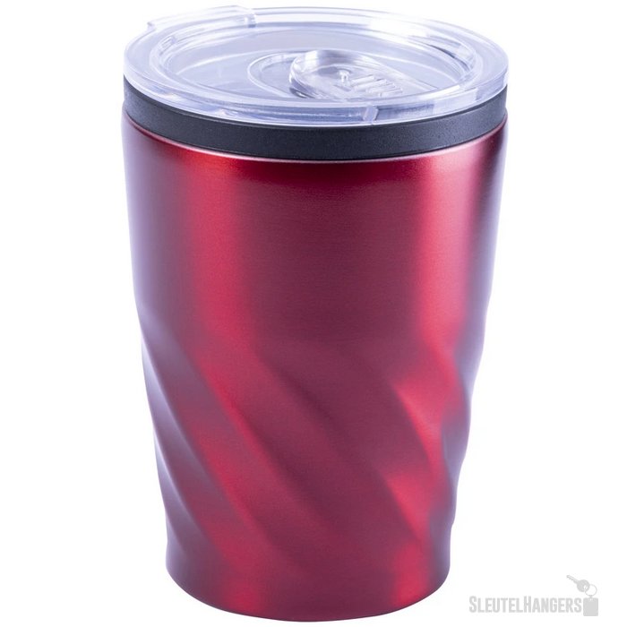 Enkelwandige thermosbeker (350 ml) Rood