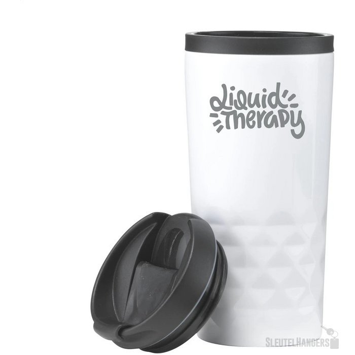 Graphic Thermosbeker (300 ml) Wit
