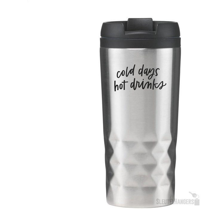 Graphic Thermosbeker (300 ml) Zilver