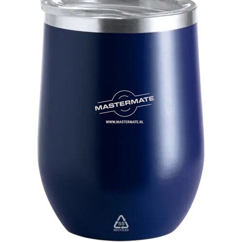 Gerecyclede RVS thermosbeker (350 ml) Blauw