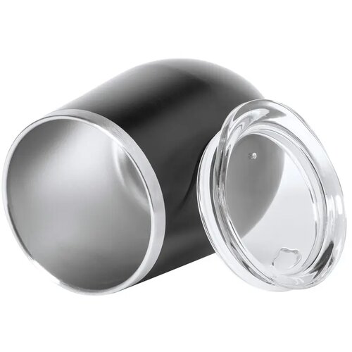 Gerecyclede RVS thermosbeker (350 ml) Zwart