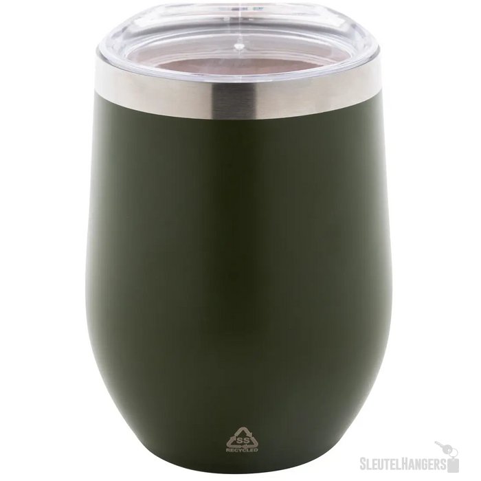 Gerecyclede RVS thermosbeker (350 ml) Groen