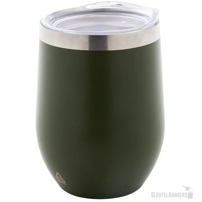 Gerecyclede RVS thermosbeker (350 ml) Groen