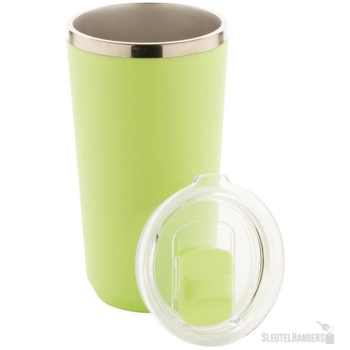 RVS thermosbeker (500 ml) Limoengroen