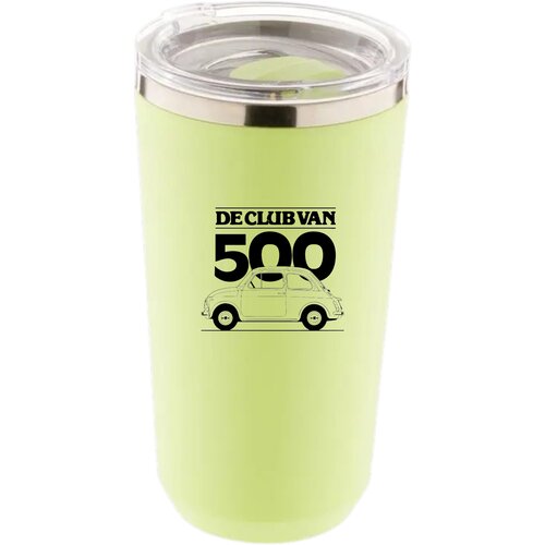 RVS thermosbeker (500 ml) Limoengroen