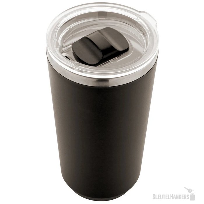 RVS thermosbeker (500 ml) Zwart