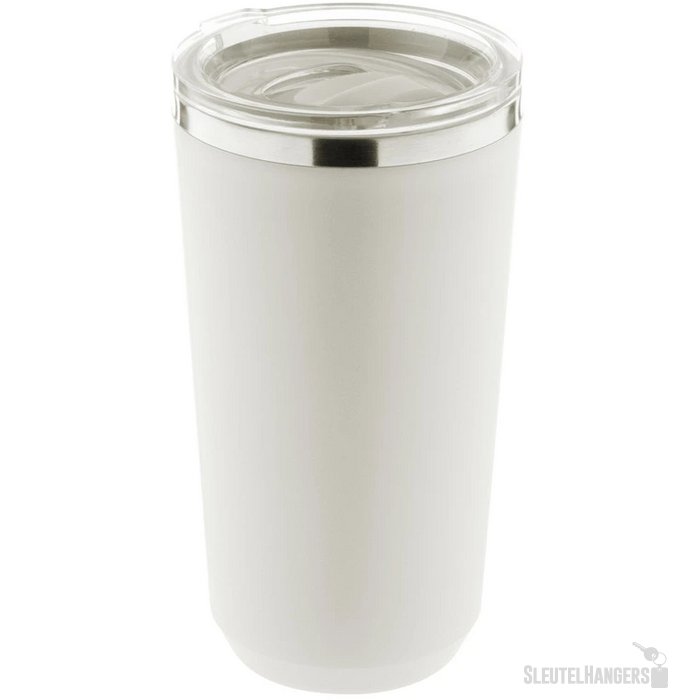 RVS thermosbeker (500 ml) Wit