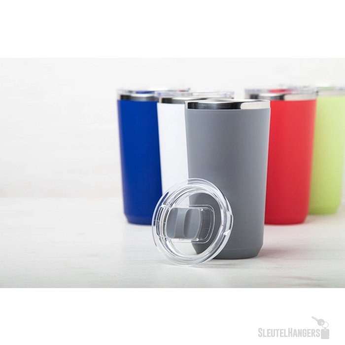 RVS thermosbeker (500 ml) Blauw