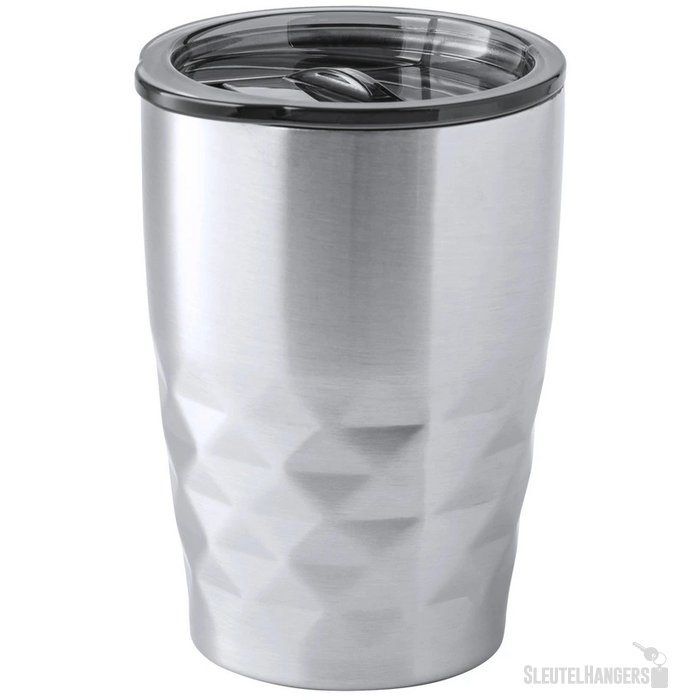 Koper Geïsoleerde Thermobeker (350 ml) Zilver
