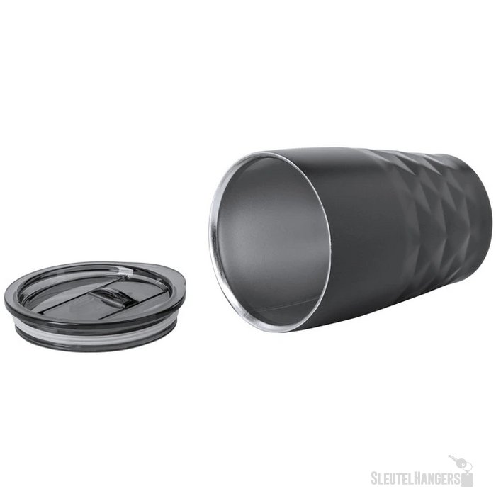 Koper Geïsoleerde Thermobeker (350 ml) Zwart