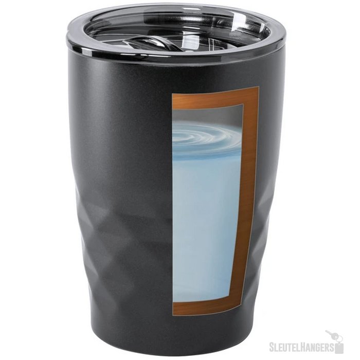 Koper Geïsoleerde Thermobeker (350 ml) Zwart