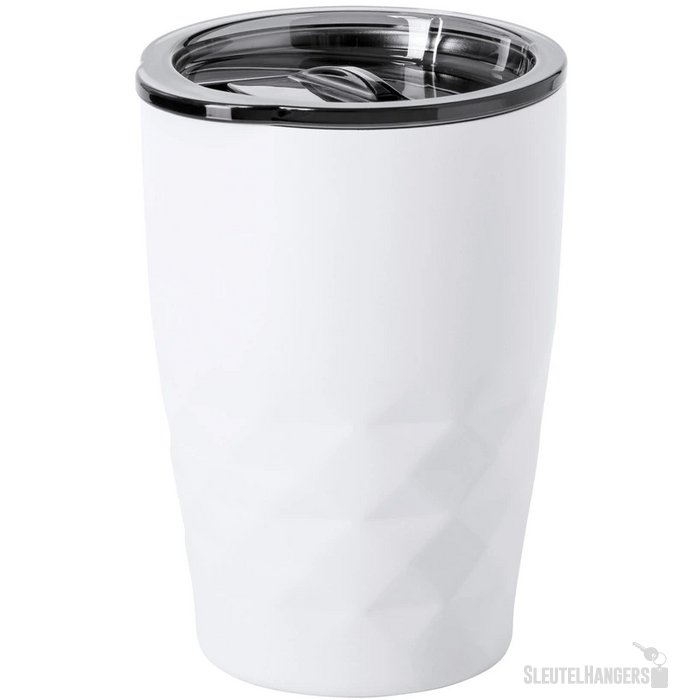 Koper Geïsoleerde Thermobeker (350 ml) Wit