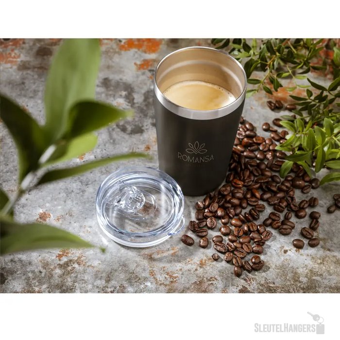 Re-Steel Rcs Recycled Coffee Mug 380 Ml Thermosbeker Zwart