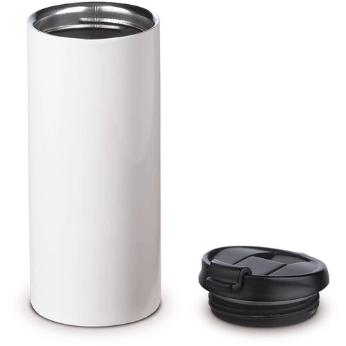 Dubbelwandige thermosbeker (350 ml) Wit 350 ml