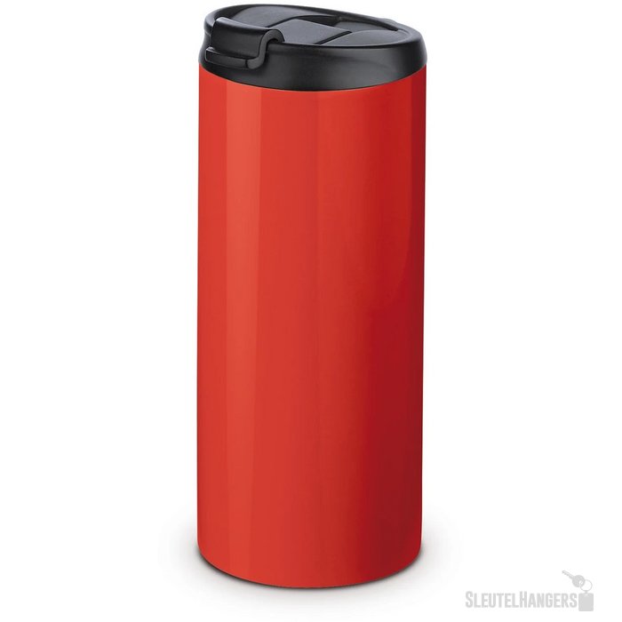 Dubbelwandige thermosbeker (350 ml) Rood