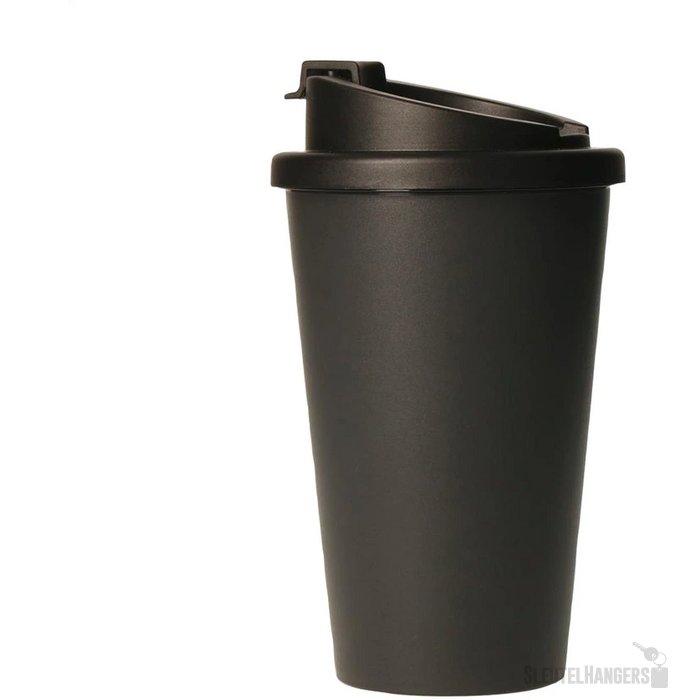 Eco Coffee Mug Premium Deluxe 350 Ml Thermosbeker Antraciet