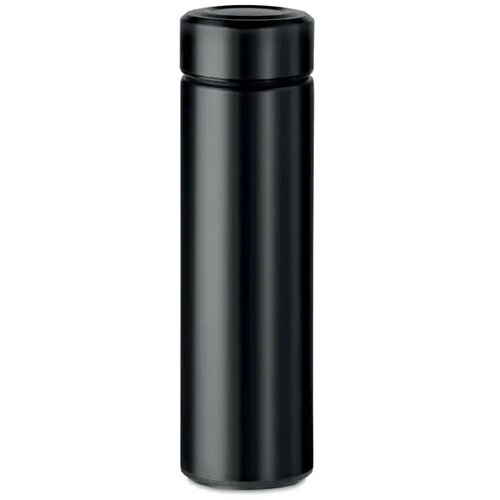 RVS thermosfles met theezeef (425 ml) Zwart 425 ml