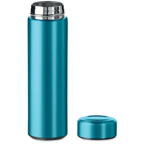 RVS thermosfles met theezeef (425 ml) Turquoise 425 ml