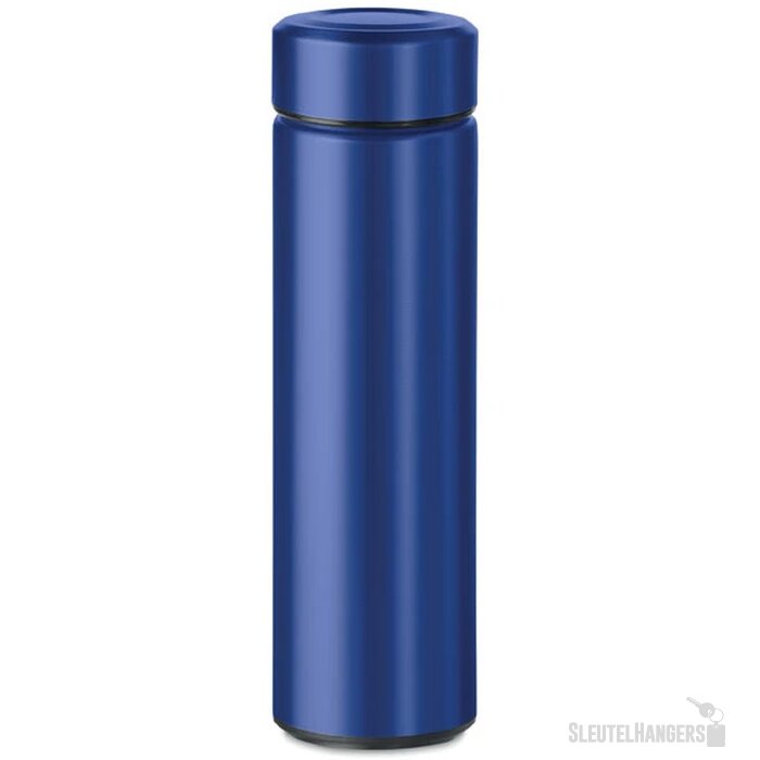 RVS thermosfles met theezeef (425 ml) Blauw