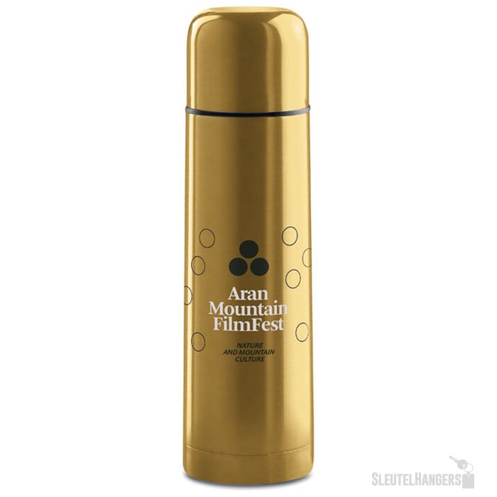 Dubbelwandige thermosfles (500 ml) Goud