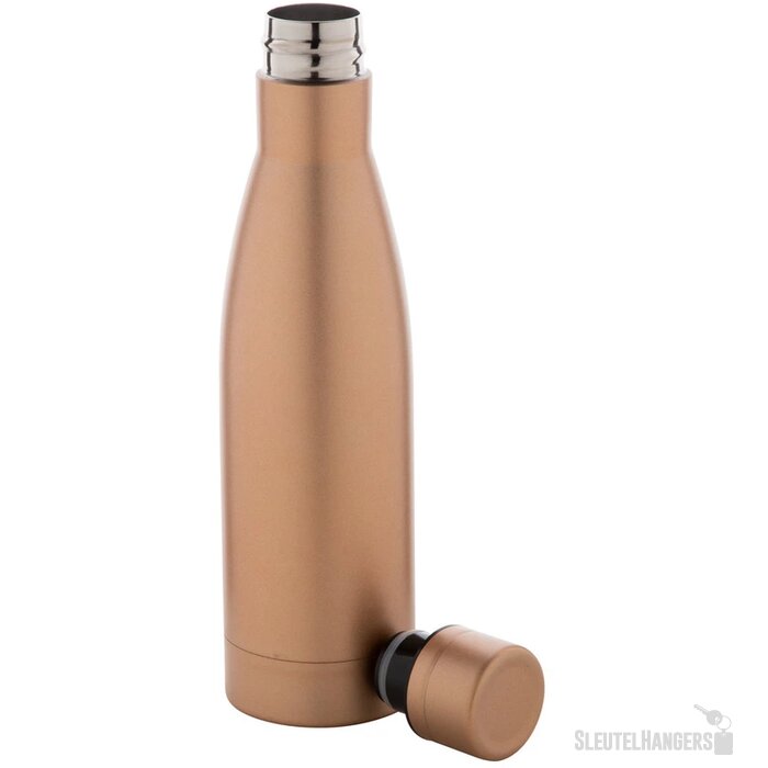 Koper geïsoleerde thermosfles (500 ml) Goud