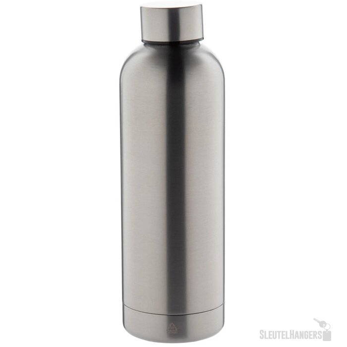 Gerecyclede RVS thermosfles (500 ml) Zilver