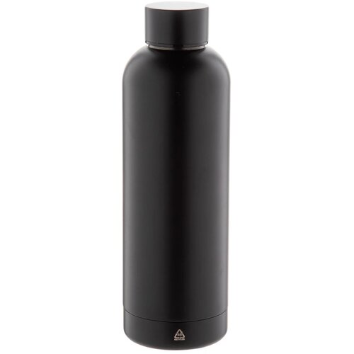 Gerecyclede RVS thermosfles (500 ml) Zwart 500 ml