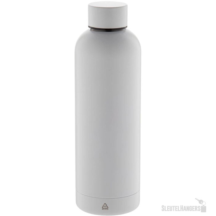 Gerecyclede RVS thermosfles (500 ml) Wit