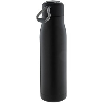 Thermosfles met draagkoord (500 ml) Zwart